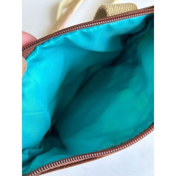 Lily Bloom 7x8” dots 3 zippers crossbody blue tags - Picture 7 of 7